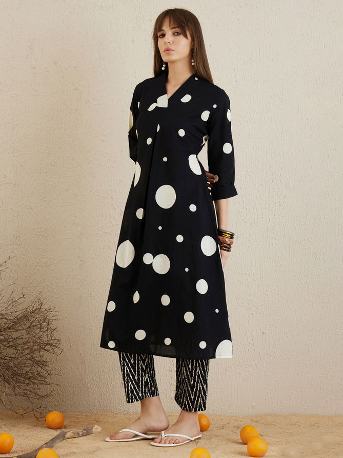 2480 Indo Era Designer Printed Cotton Kurta With Bottom Wholesalers In Delhi
